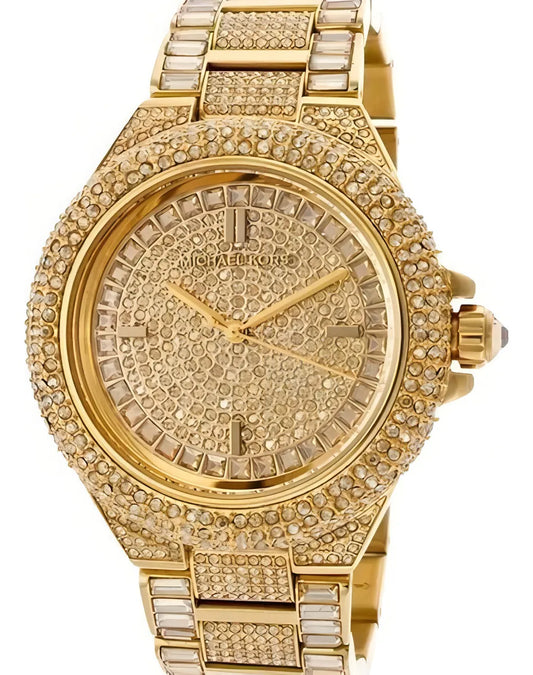 Relógio Michael Kors 100% Original Cravejado Em Pedra