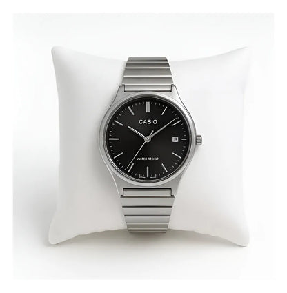 Relógio Casio Vintage A 180 Limitado Prata Com Fundo Preto