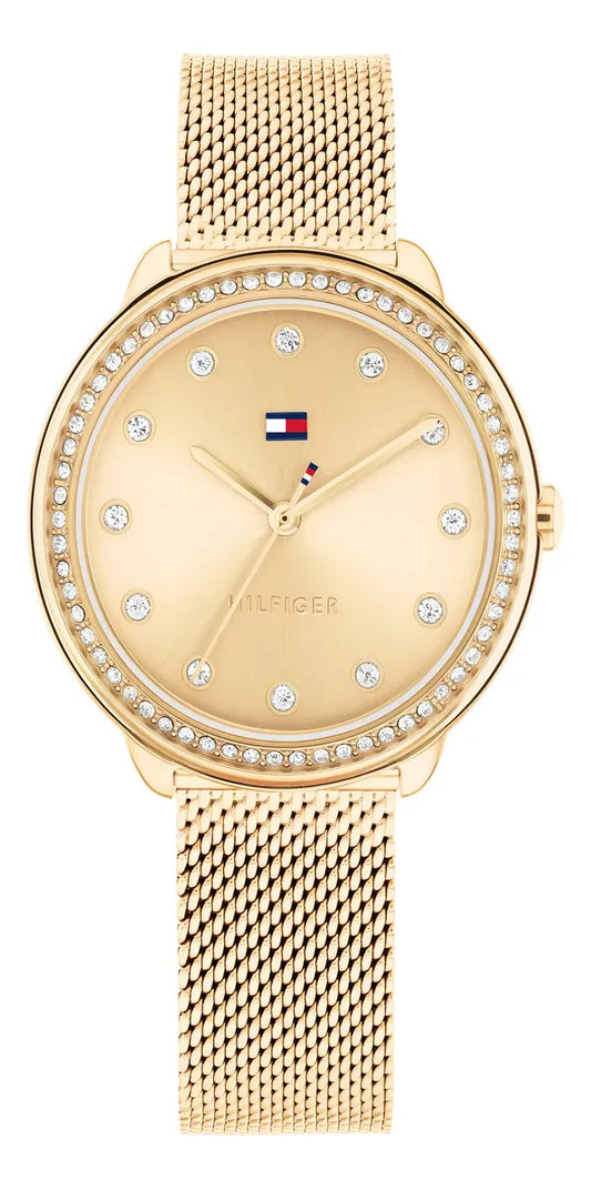 Relógio feminino Tommy Hilfiger Demi em ouro