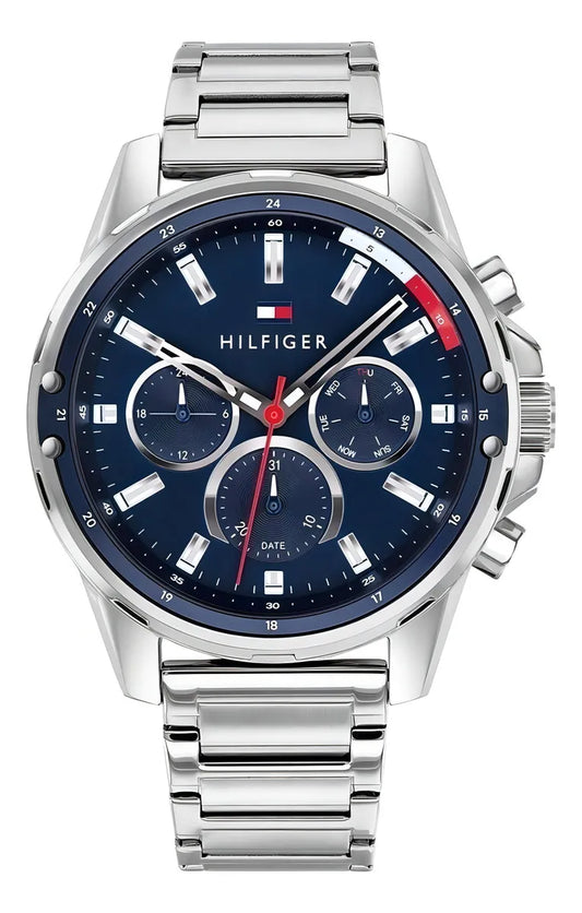 Relógio de pulso Tommy Hilfiger com corria de aço inoxidável